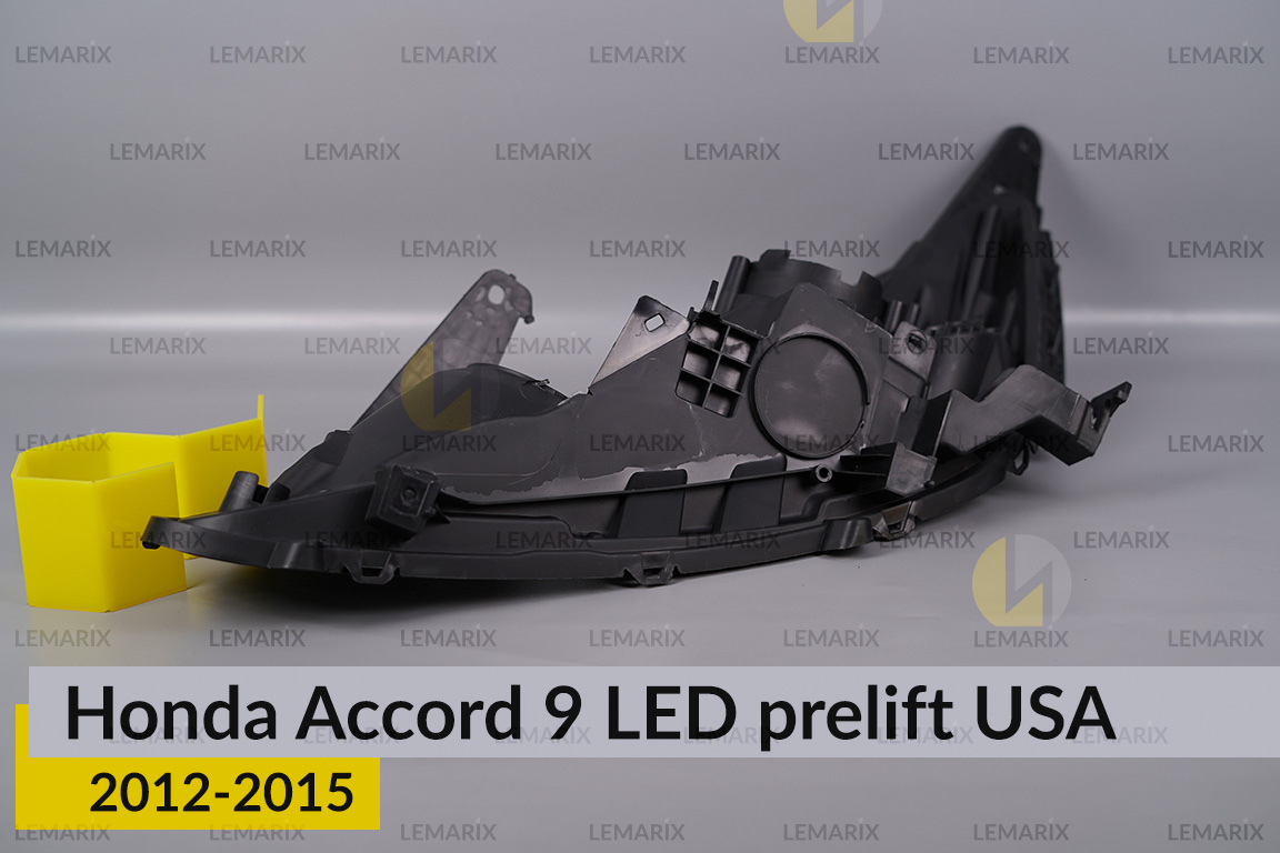Корпус фари Honda Accord 9 LED USA (2012-2015) дорест правий