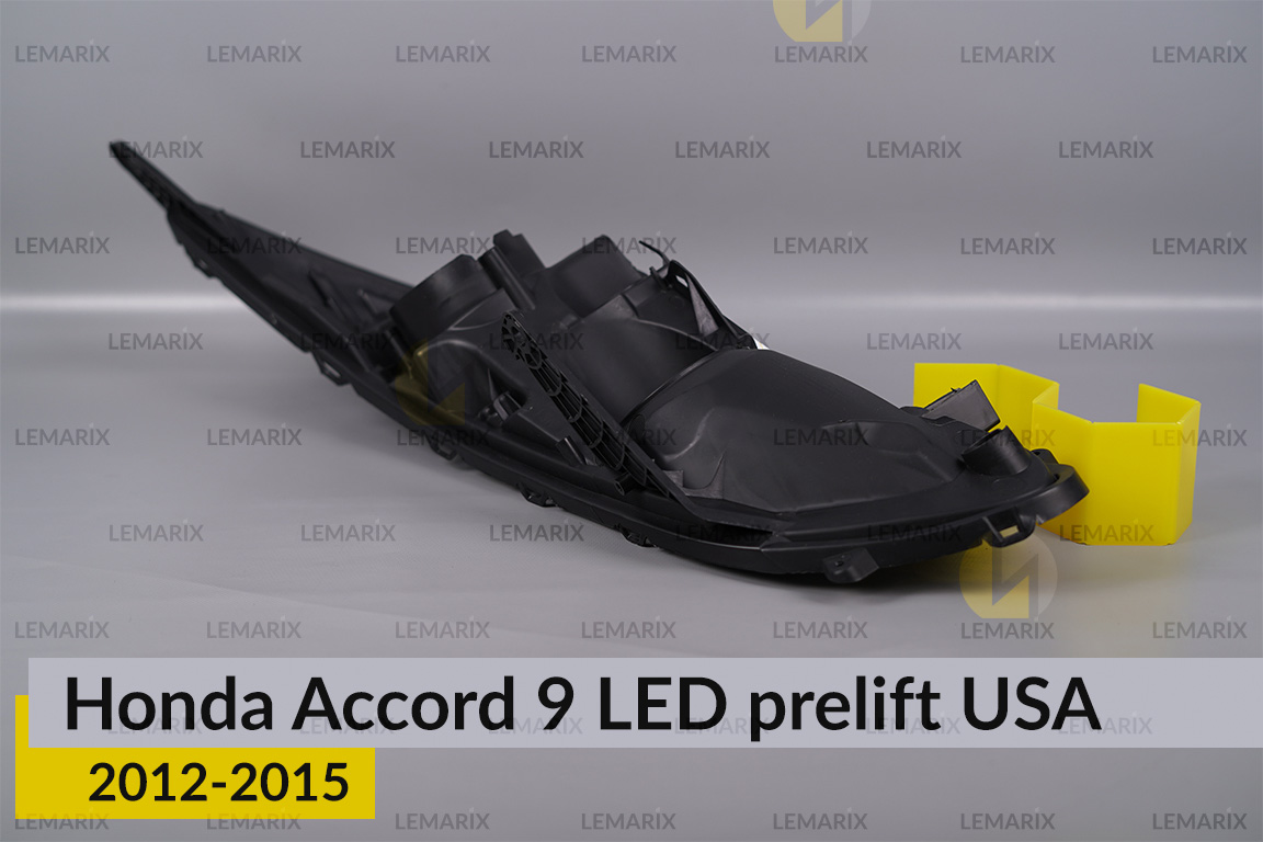 Корпус фари Honda Accord 9 LED USA (2012-2015) дорест правий