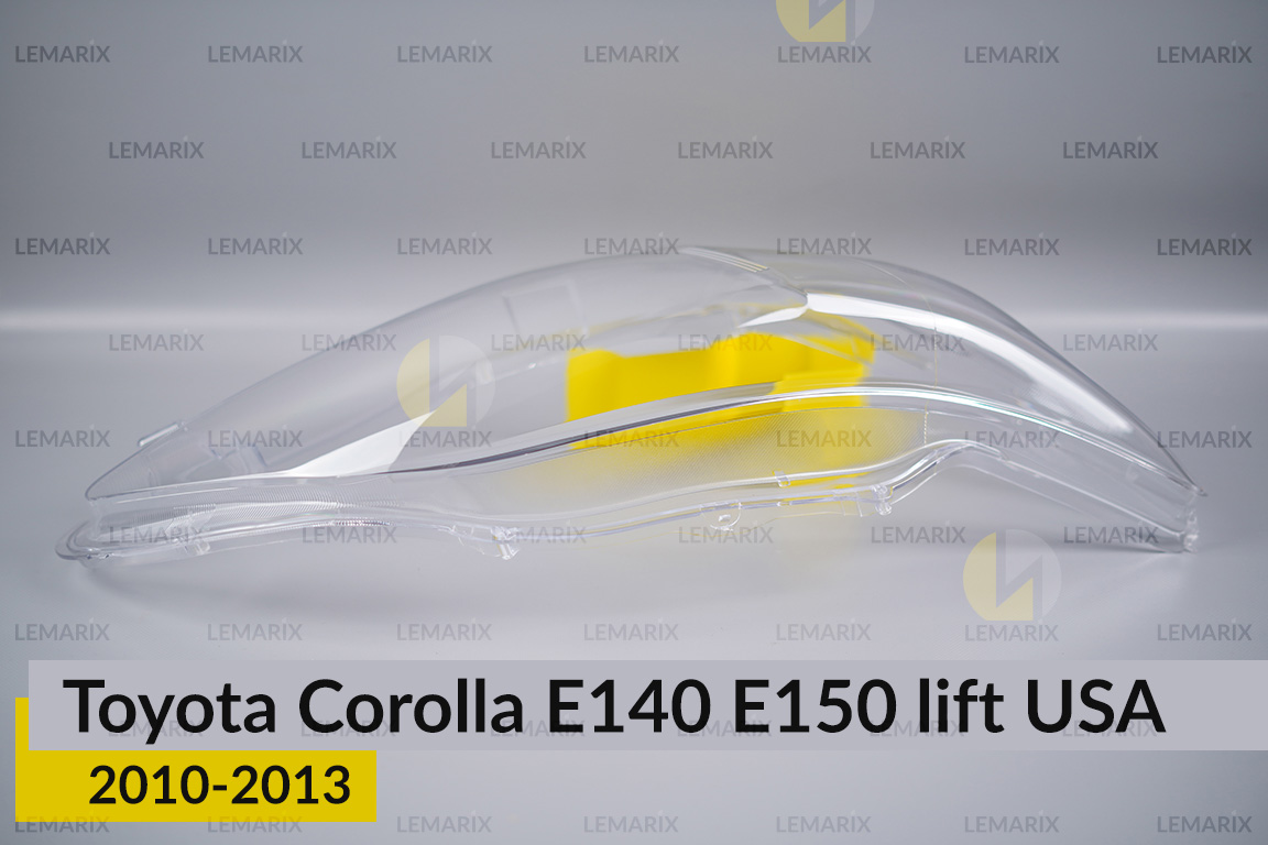 Скло фари Toyota Corolla E140 E150 USA (2010-2013) рест праве