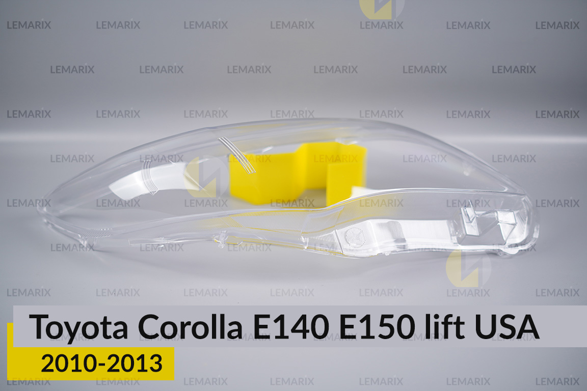 Скло фари Toyota Corolla E140 E150 USA (2010-2013) рест праве