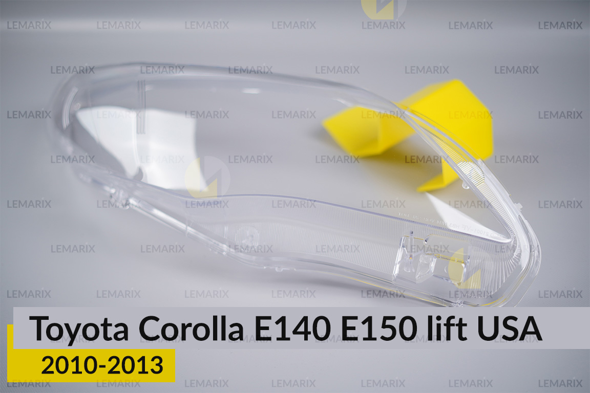 Скло фари Toyota Corolla E140 E150 USA (2010-2013) рест праве