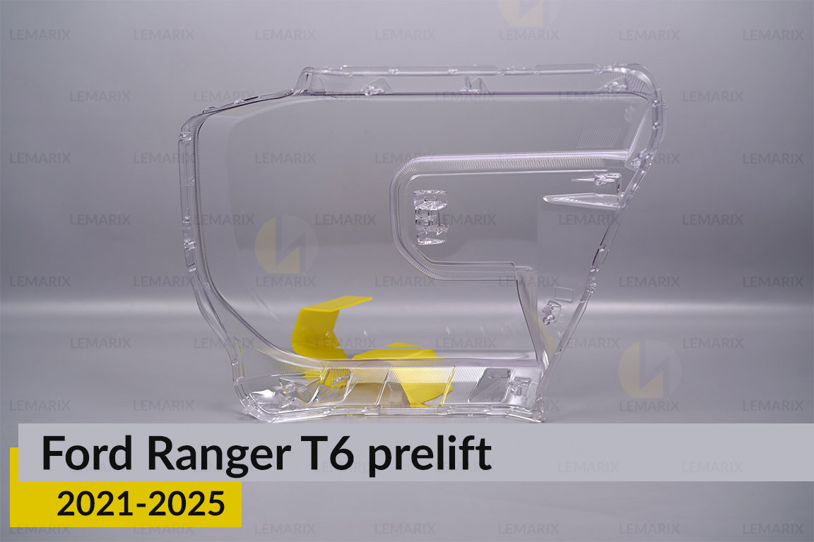 Скло фари Ford Ranger T6 (2021-2026) дорест ліве