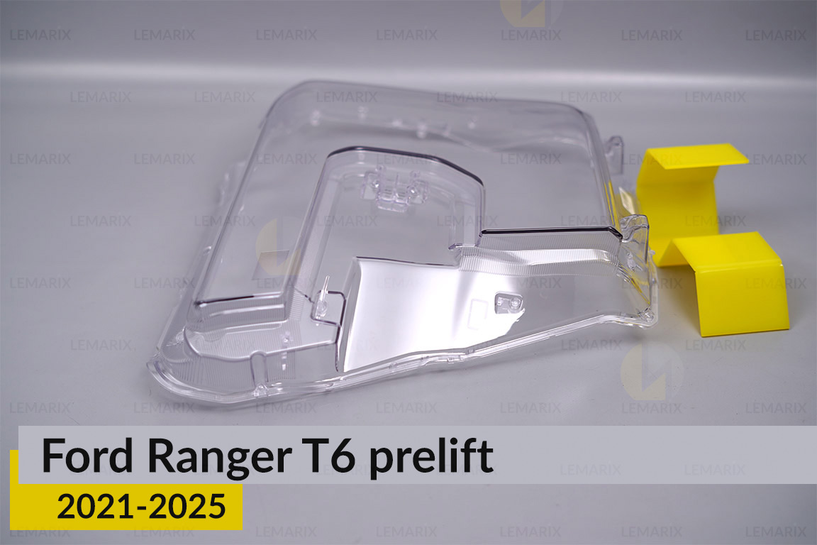 Скло фари Ford Ranger T6 (2021-2026) дорест ліве