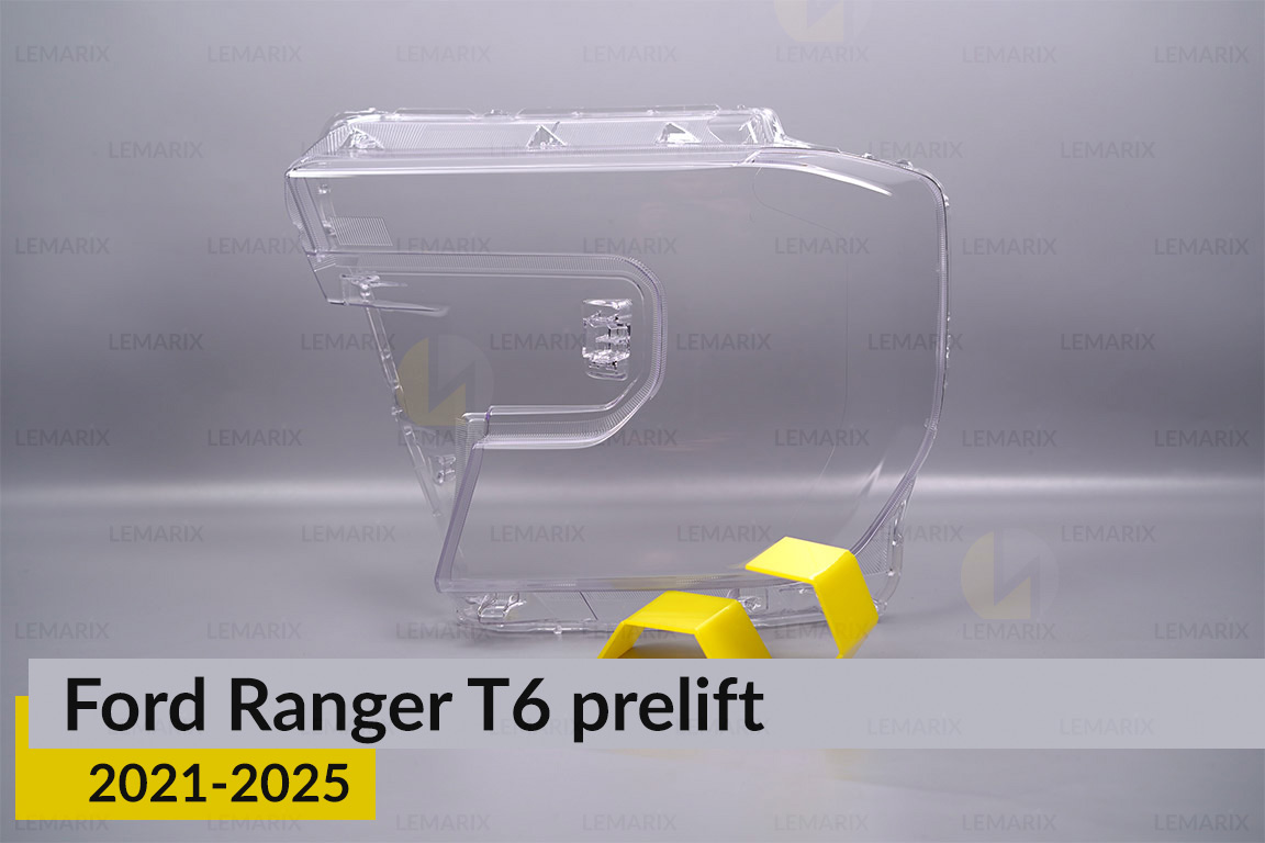 Скло фари Ford Ranger T6 (2021-2026) дорест ліве