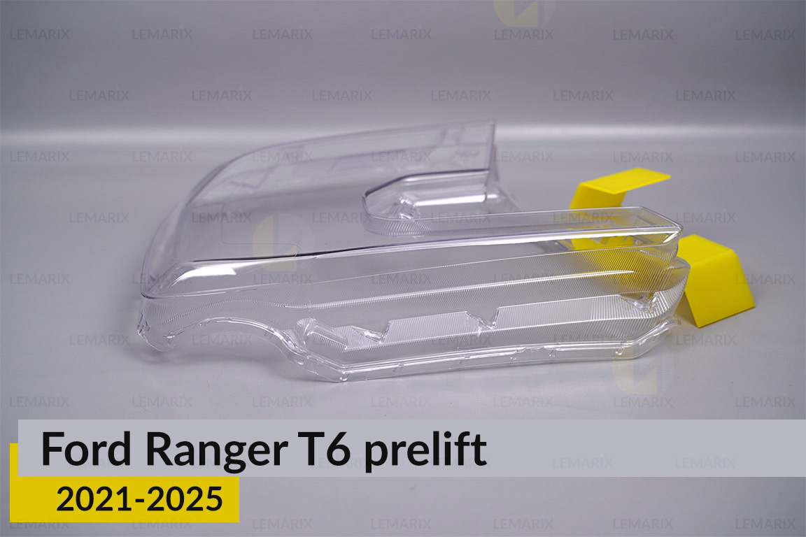Скло фари Ford Ranger T6 (2021-2026) дорест ліве