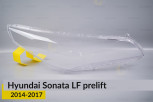 Скло фари Hyundai Sonata LF (2014-2017) дорест праве