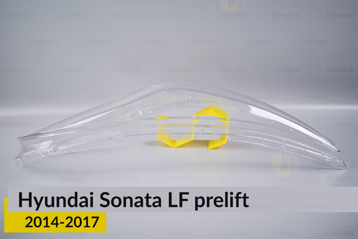 Скло фари Hyundai Sonata LF (2014-2017) дорест праве