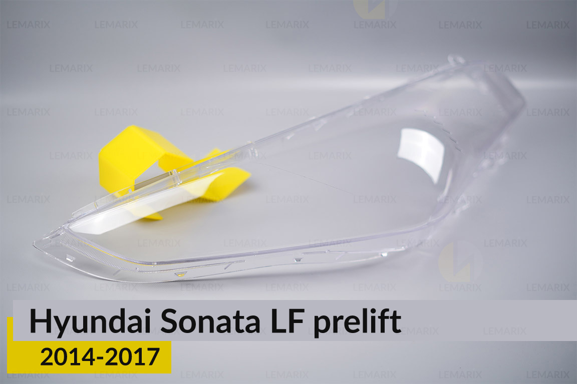 Скло фари Hyundai Sonata LF (2014-2017) дорест праве