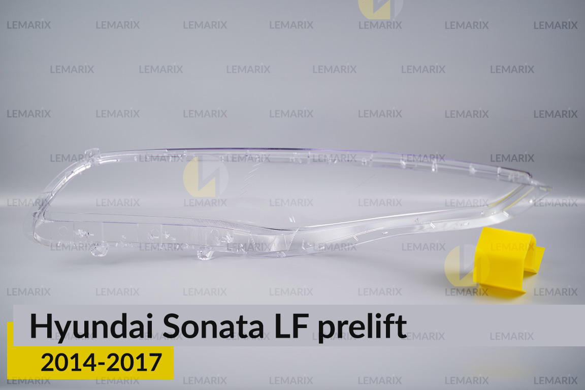 Скло фари Hyundai Sonata LF (2014-2017) дорест праве