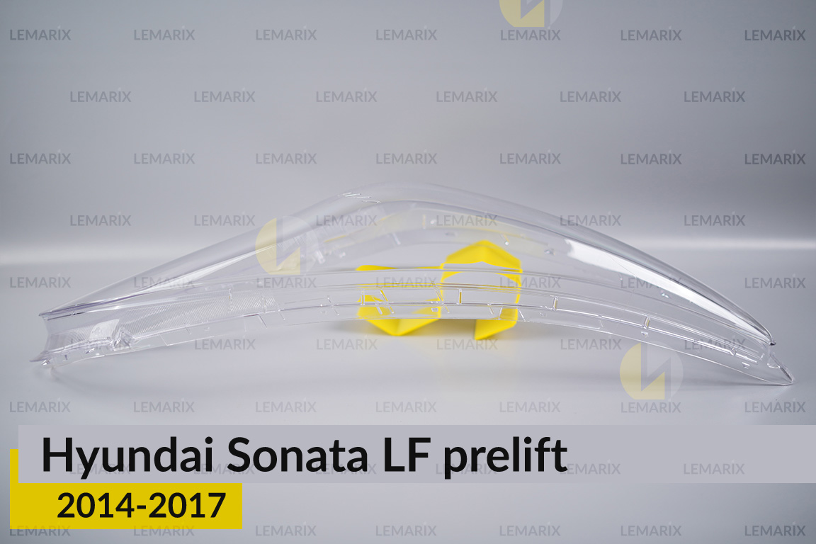 Скло фари Hyundai Sonata LF (2014-2017) дорест праве