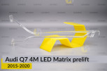 Світловод фари Audi Q7 4M LED Matrix (2015-2020) дорест внутрішній правий