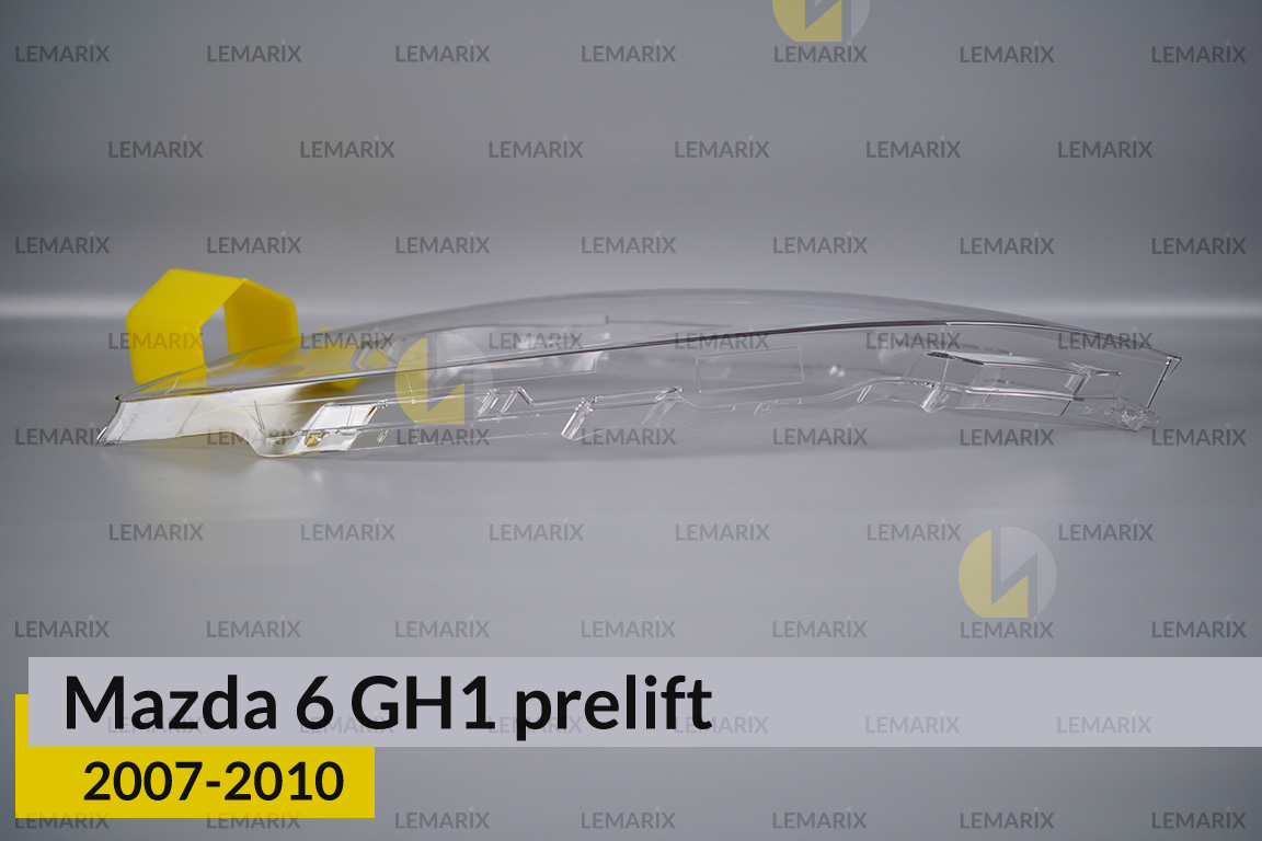 Скло фари Mazda 6 GH1 (2007-2010) дорест ліве
