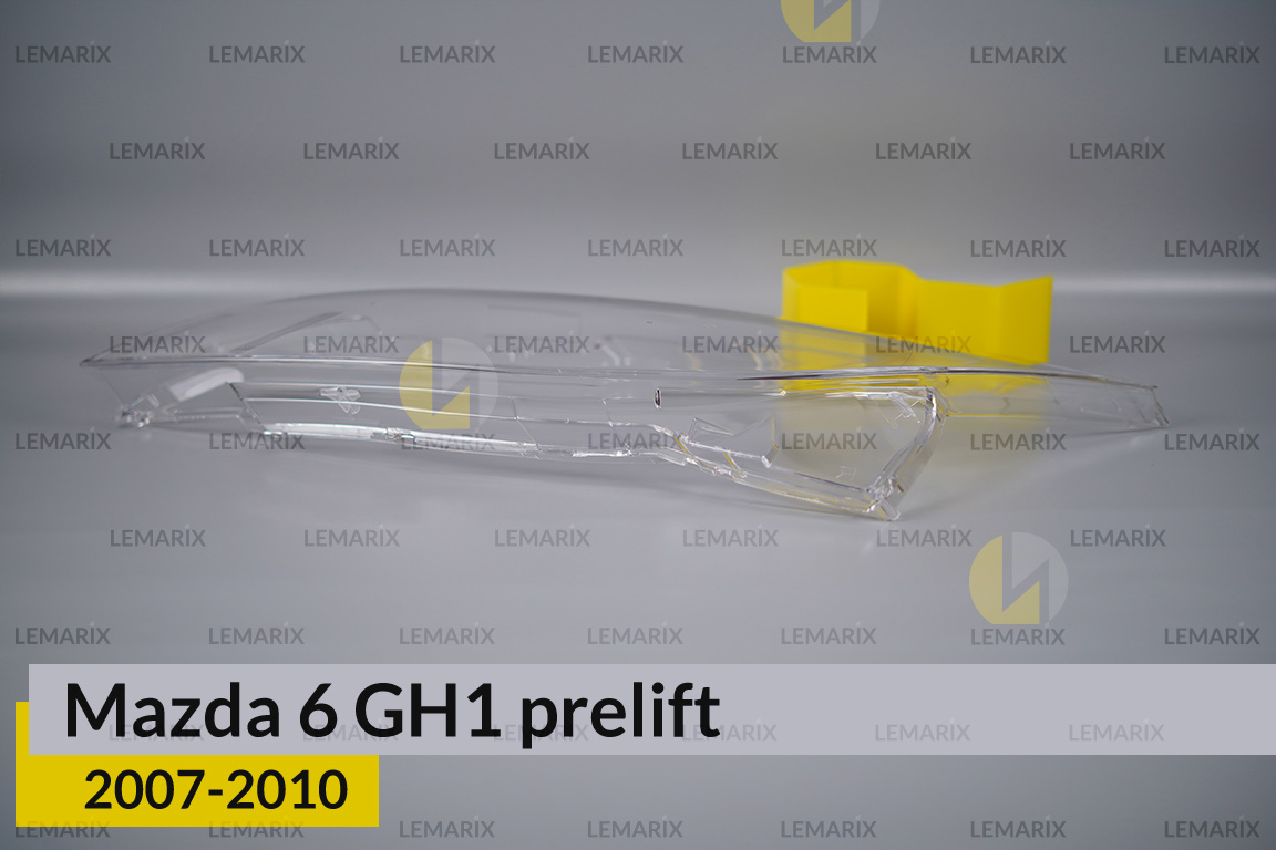 Скло фари Mazda 6 GH1 (2007-2010) дорест ліве