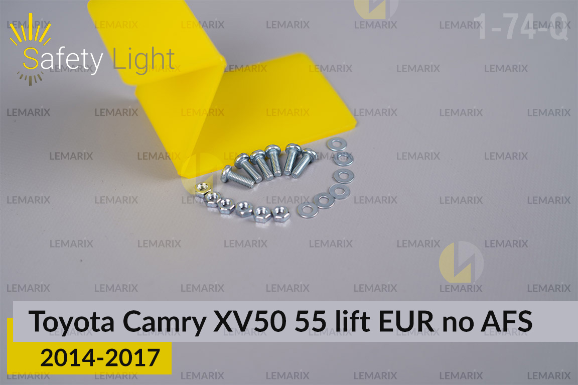 Перехідна рамка для Toyota Camry XV50 55 EUR no AFS (2014-2017) рест
