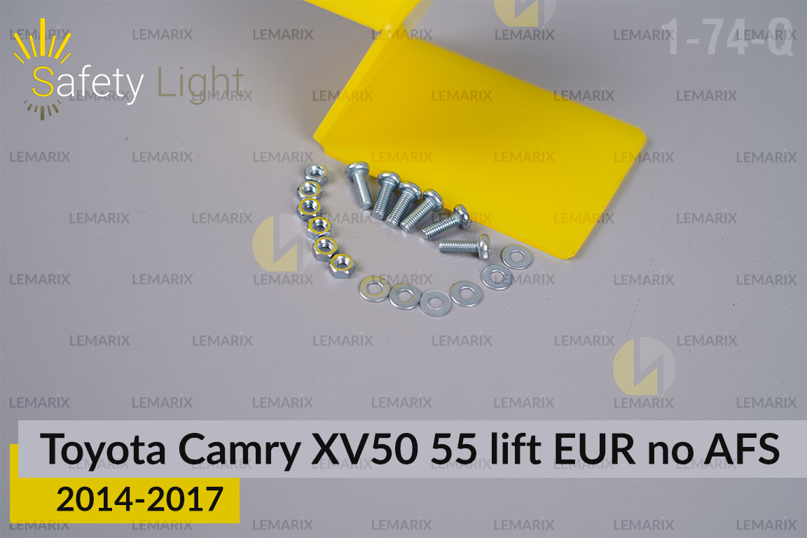Перехідна рамка для Toyota Camry XV50 55 EUR no AFS (2014-2017) рест