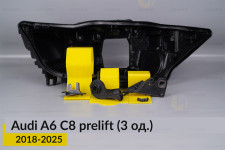 Ремкомплект кріплення корпуса фар Audi A6 C8 (2018-2025) дорест правий – 3 од.