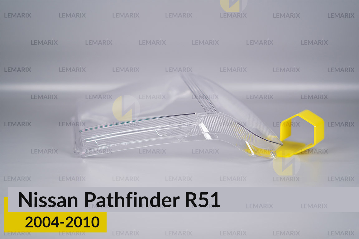 Скло фари Nissan Pathfinder R51 (2004-2010) праве