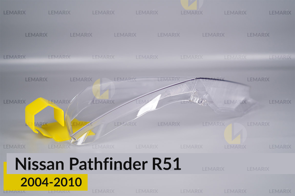 Скло фари Nissan Pathfinder R51 (2004-2010) праве