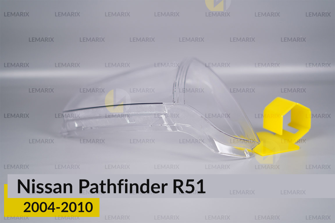 Скло фари Nissan Pathfinder R51 (2004-2010) праве