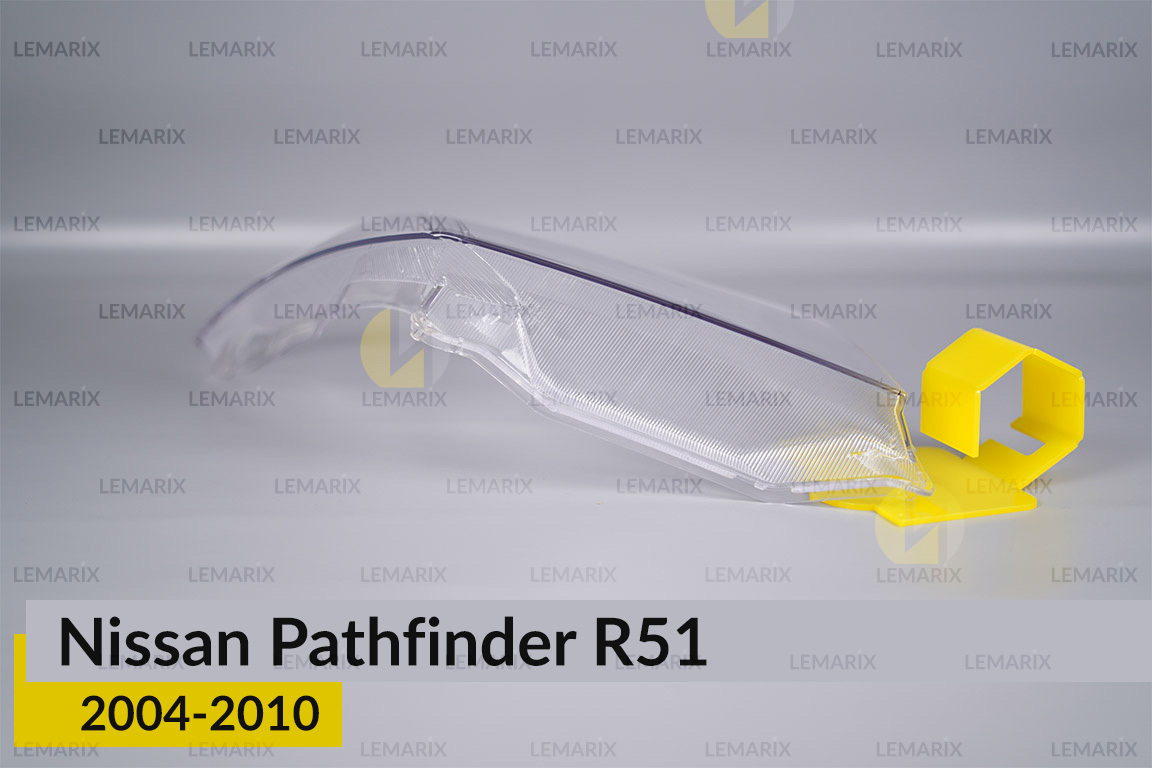 Скло фари Nissan Pathfinder R51 (2004-2010) праве
