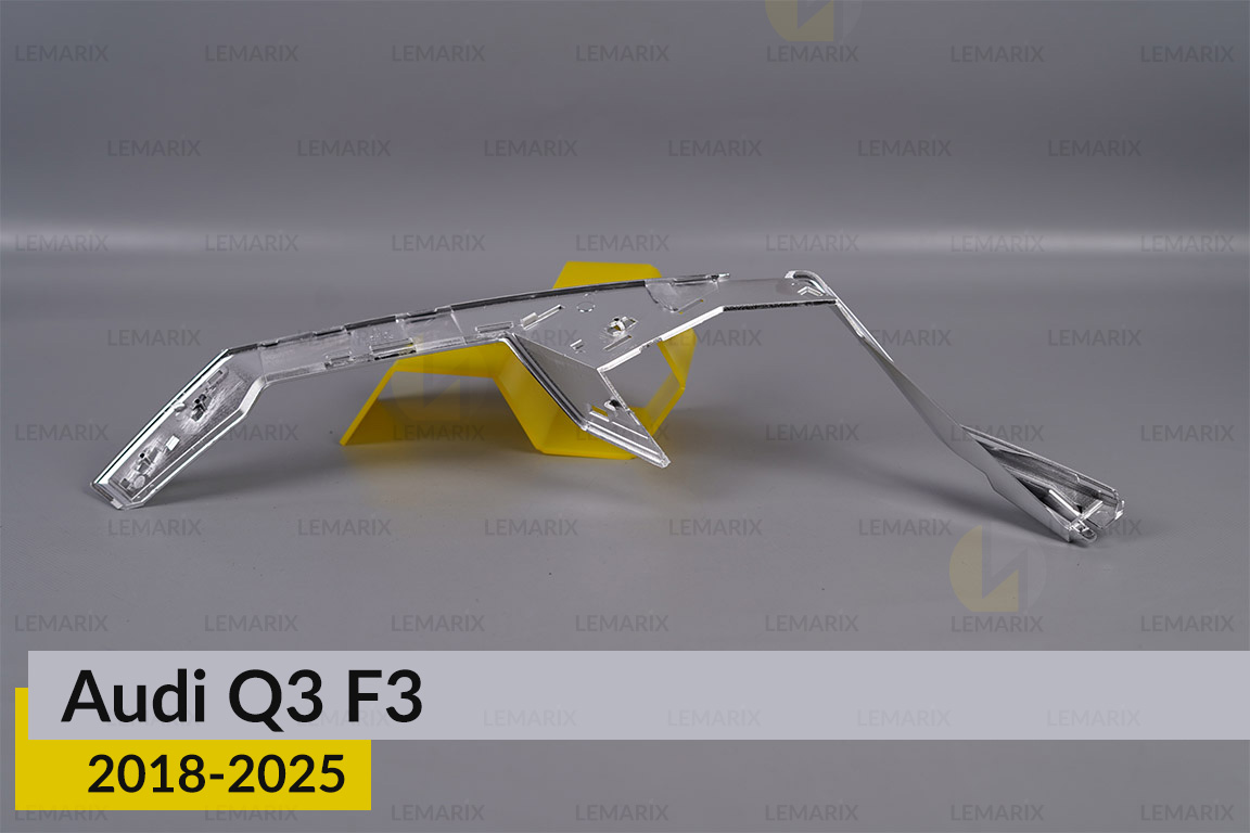 Хромована декоративна маска середня Audi Q3 F3 (2018-2025) ліва