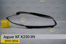 Скло фари Jaguar XF X250 (2010-2016) рест праве