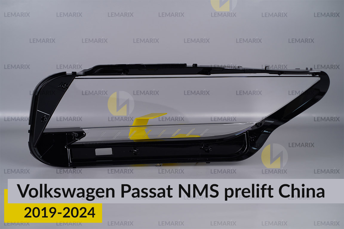 Скло фари VW Volkswagen Passat China (2019-2024) дорест праве