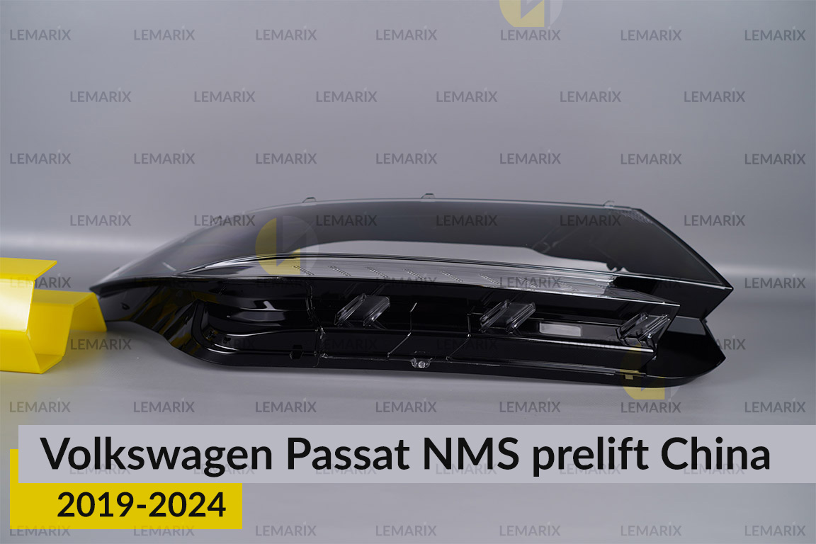 Скло фари VW Volkswagen Passat China (2019-2024) дорест праве