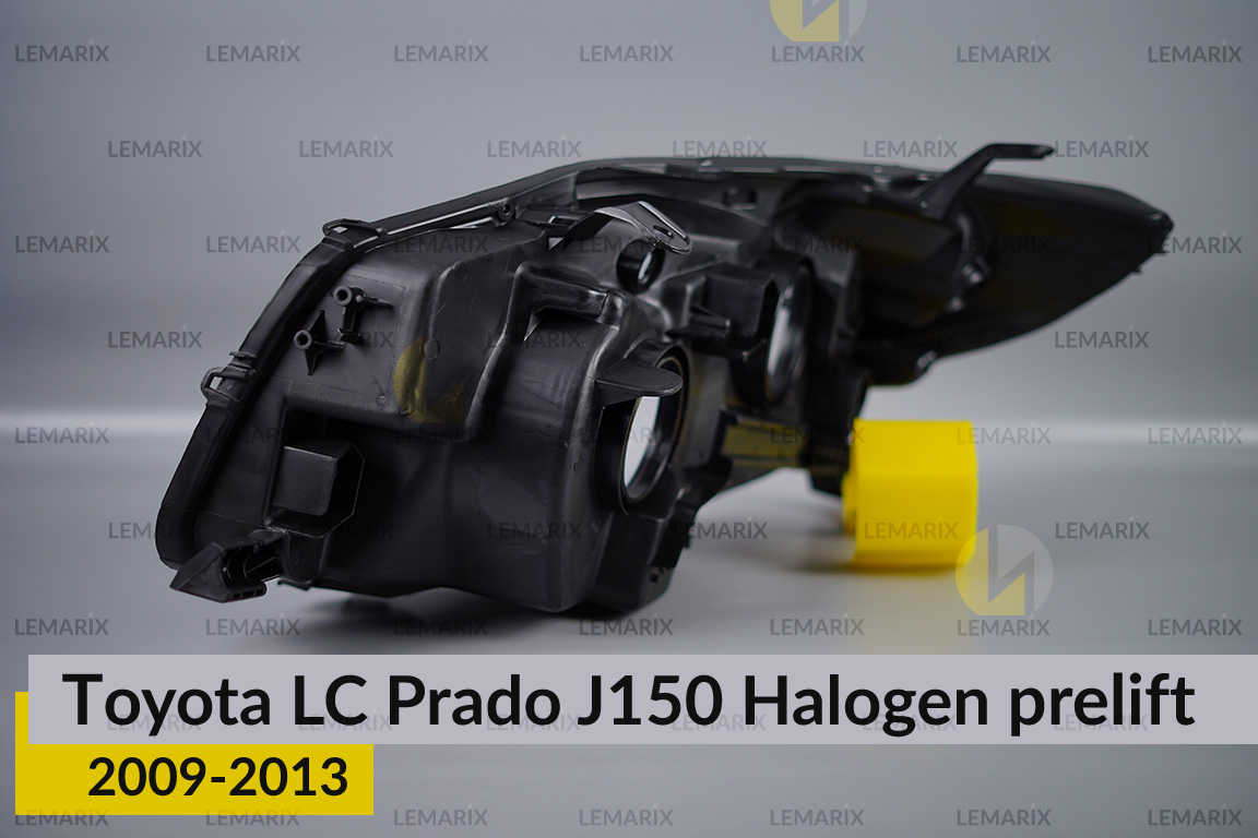 Корпус фари Toyota Land Cruiser Prado J150 Halogen (2009-2013) дорест правий