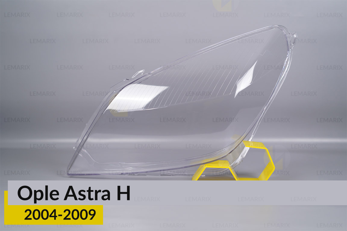 Скло фари Opel Astra H (2004-2009) ліве