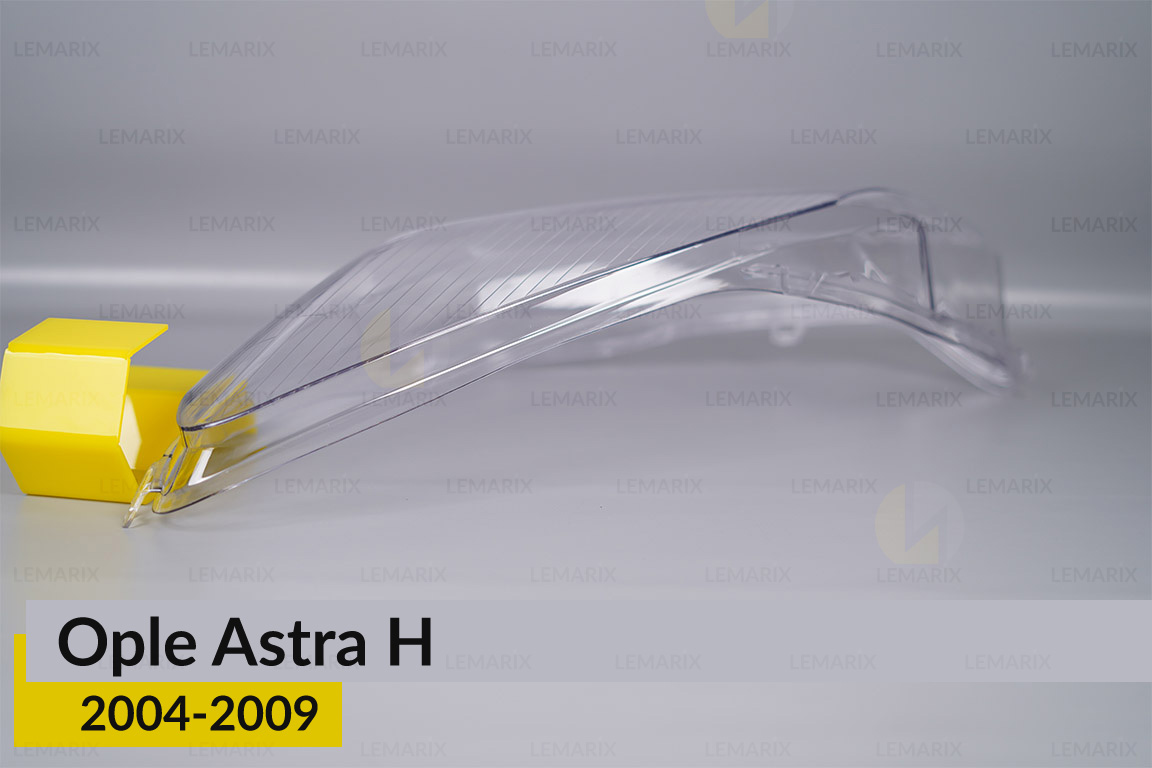 Скло фари Opel Astra H (2004-2009) ліве