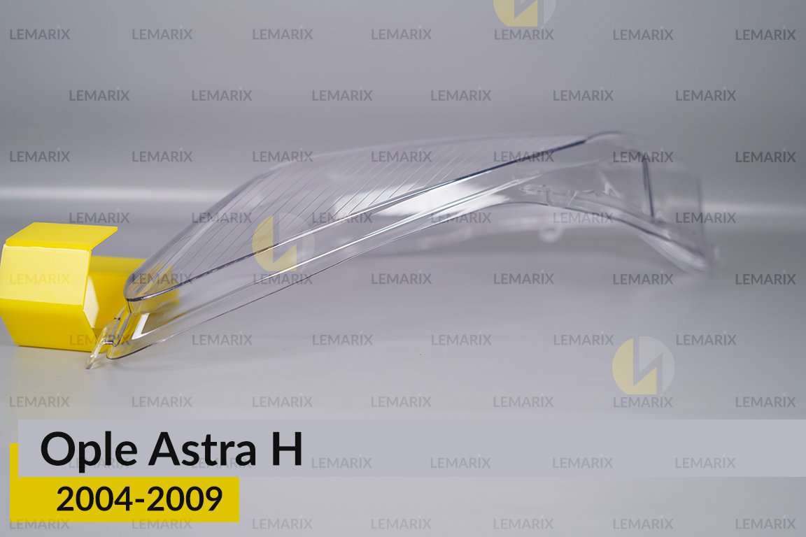 Скло фари Opel Astra H (2004-2009) ліве
