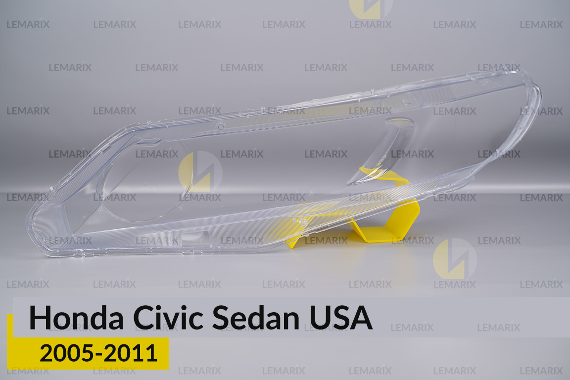 Скло фари Honda Civic Sedan USA (2005-2011) праве