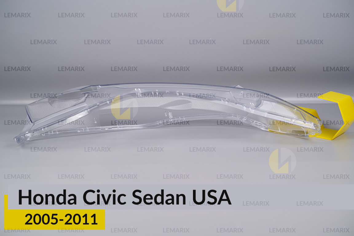 Скло фари Honda Civic Sedan USA (2005-2011) праве