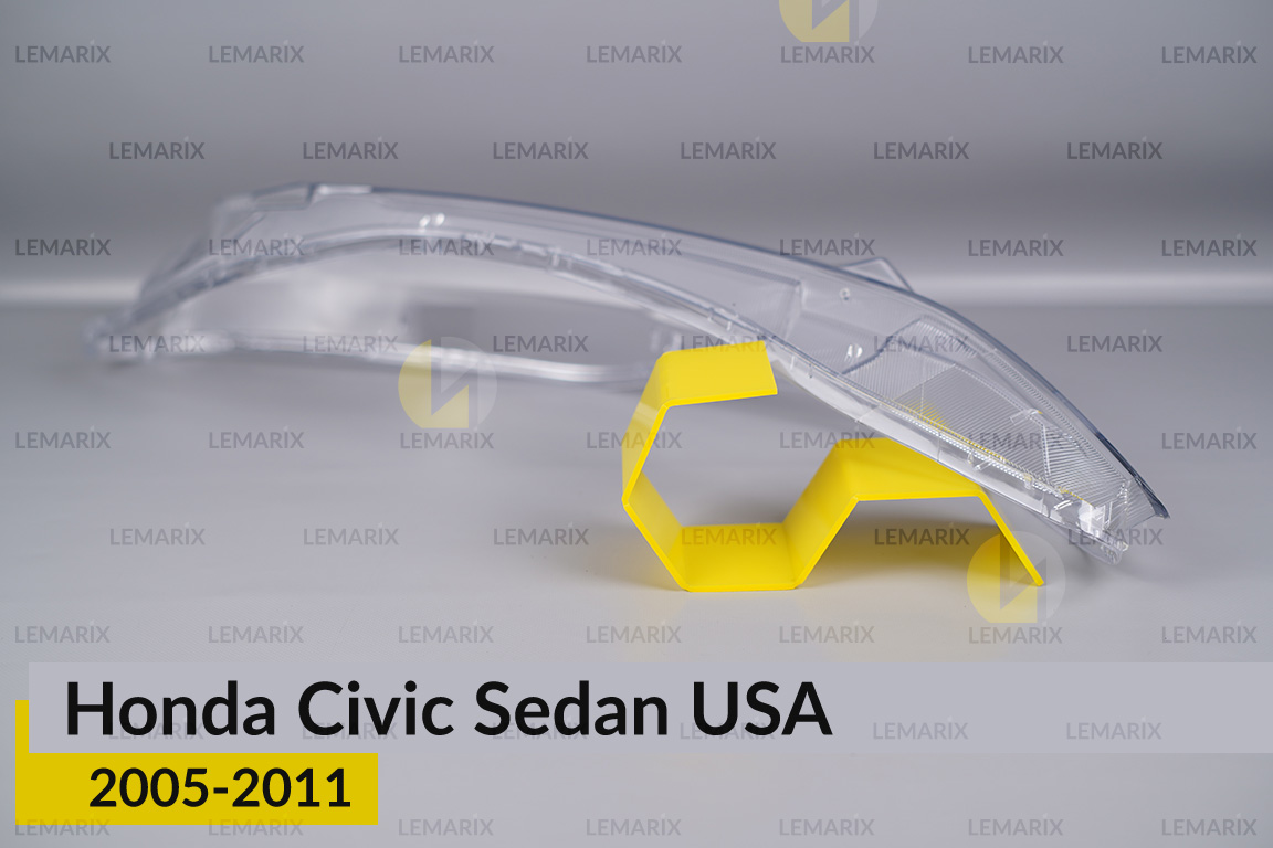 Скло фари Honda Civic Sedan USA (2005-2011) праве