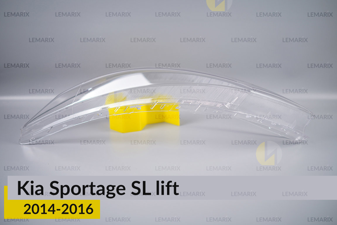 Скло фари KIA Sportage SL (2014-2016) рест ліве