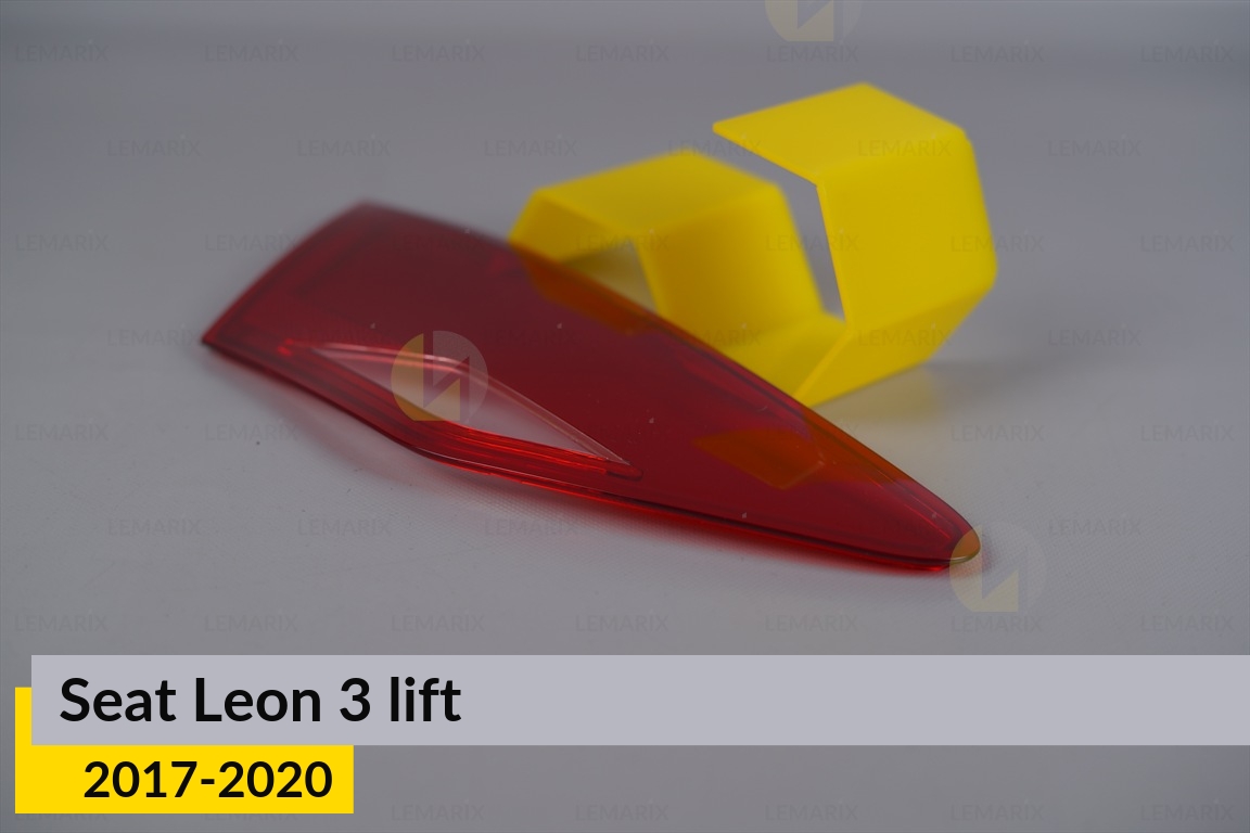 Скло заднього ліхтаря внутрішнє в кришці багажника Seat Leon 3 (2017-2020) рест ліве