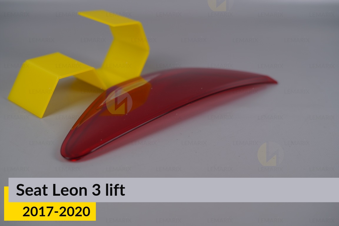 Скло заднього ліхтаря внутрішнє в кришці багажника Seat Leon 3 (2017-2020) рест ліве