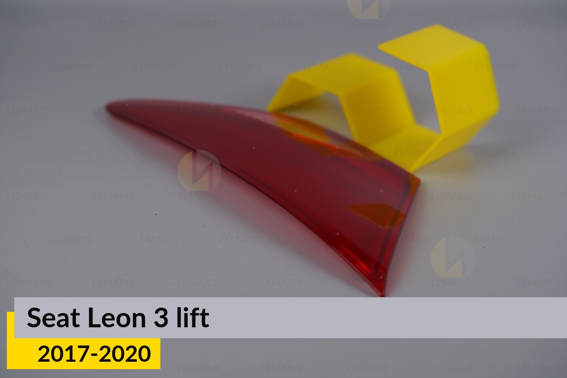 Скло заднього ліхтаря внутрішнє в кришці багажника Seat Leon 3 (2017-2020) рест ліве