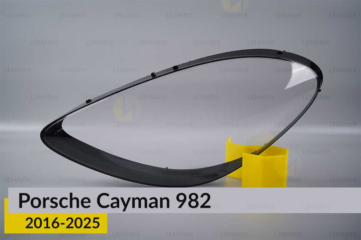 Скло фари Porsche Cayman 982 (2016-2025) ліве