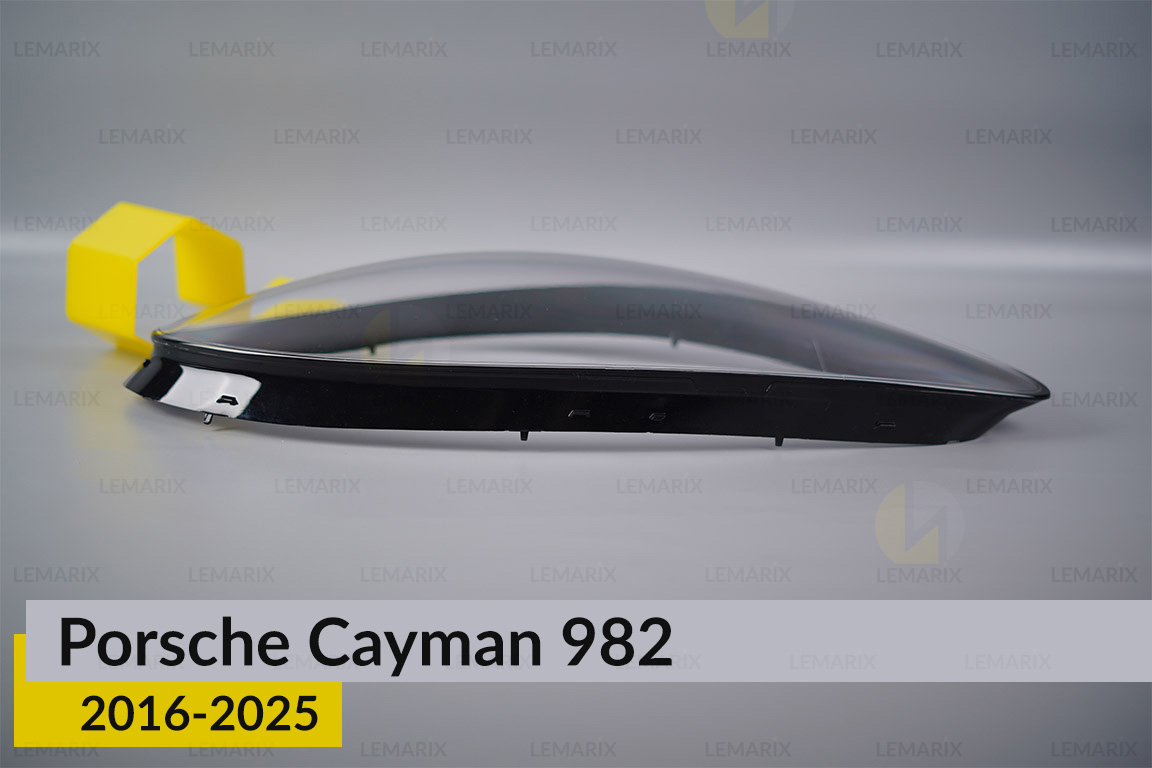Скло фари Porsche Cayman 982 (2016-2025) ліве