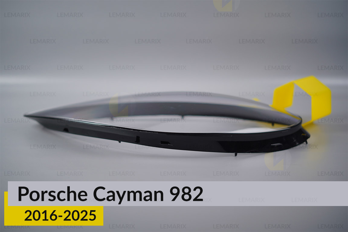 Скло фари Porsche Cayman 982 (2016-2025) ліве