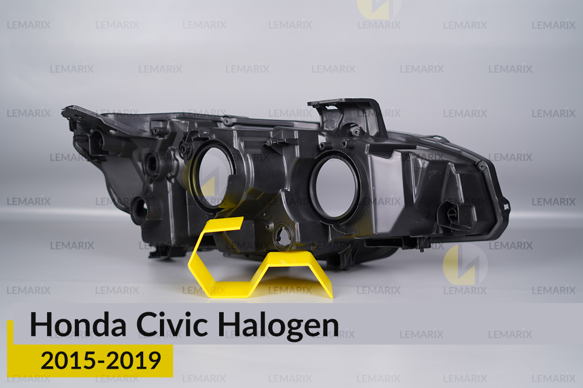 Корпус фари Honda Civic Halogen (2015-2019) лівий