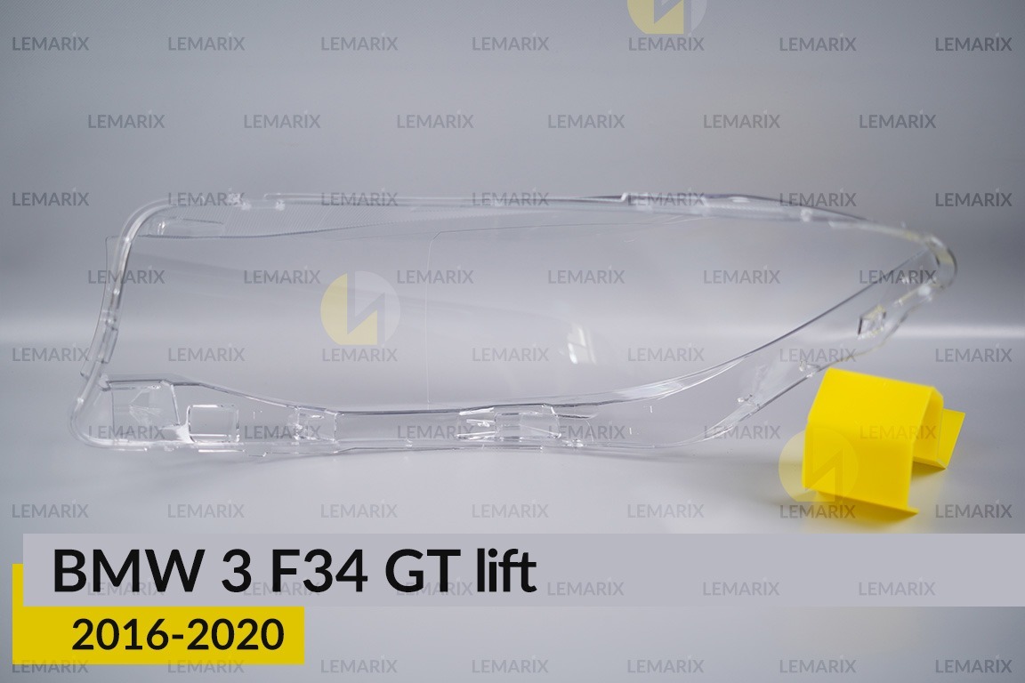 Скло фари BMW 3 F34 GT (2016-2020) рест праве