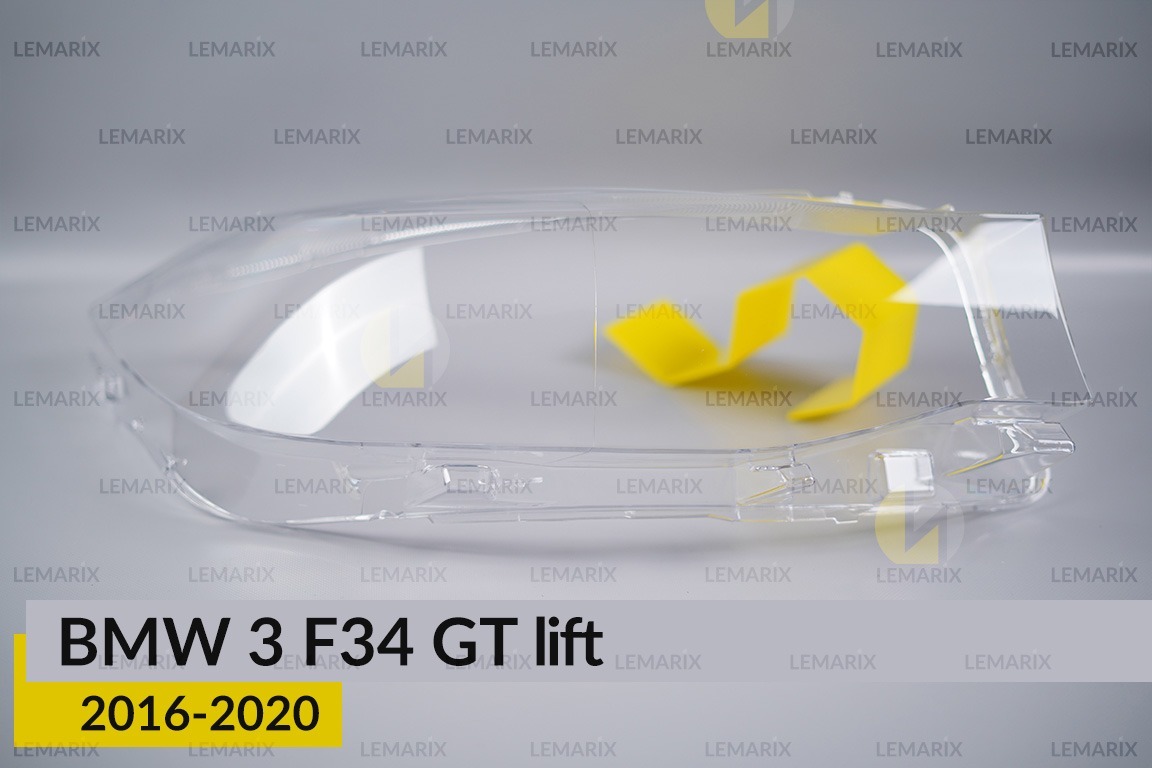 Скло фари BMW 3 F34 GT (2016-2020) рест праве