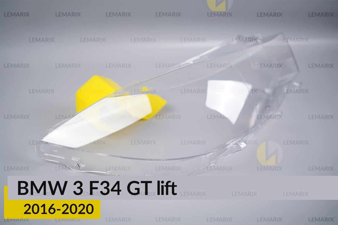 Скло фари BMW 3 F34 GT (2016-2020) рест праве