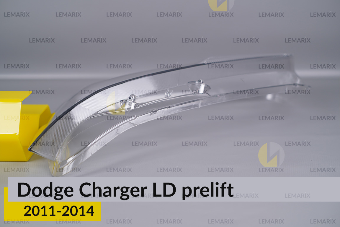 Скло фари Dodge Charger LD (2011-2014) дорест праве