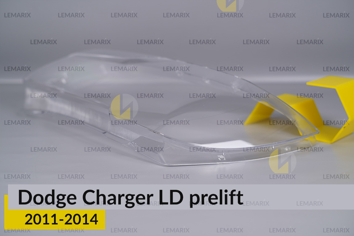 Скло фари Dodge Charger LD (2011-2014) дорест праве