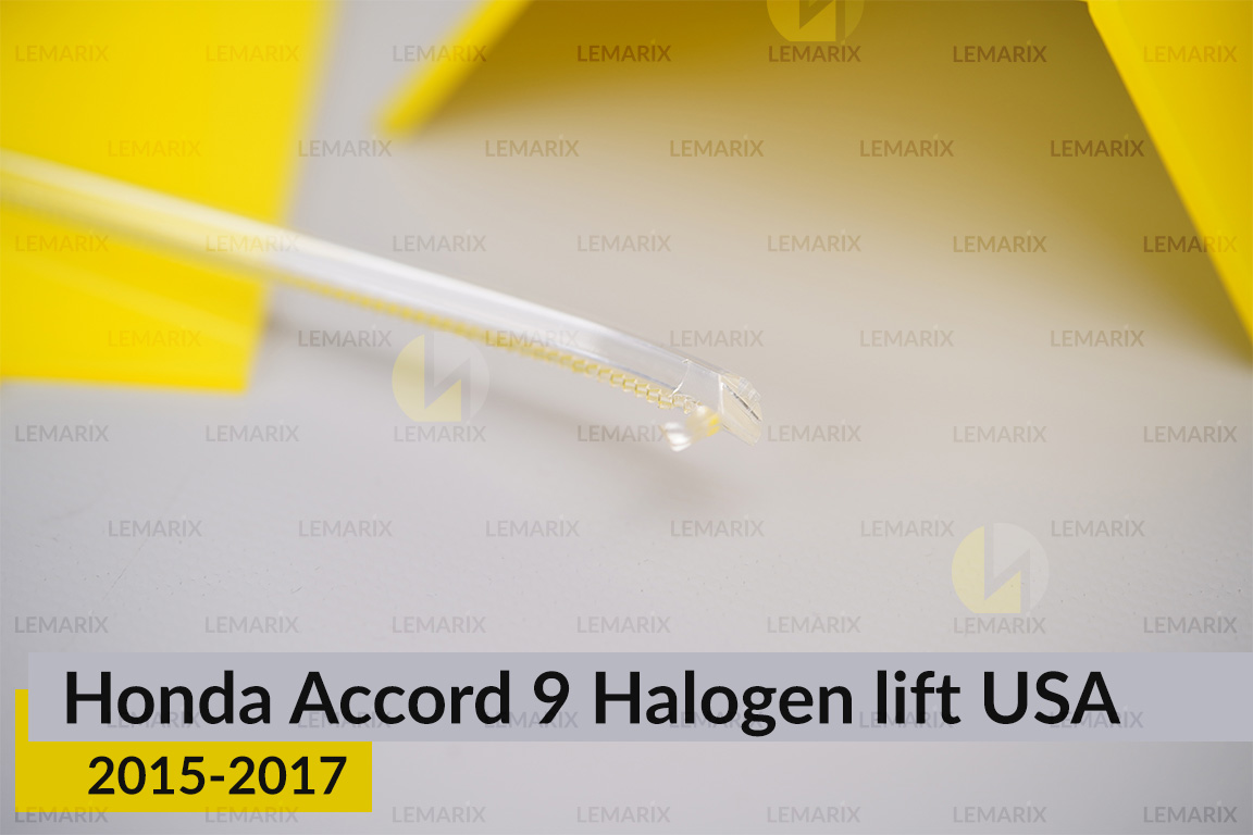 Світловод фари Honda Accord 9 Halogen USA (2015-2017) рест довгий лівий