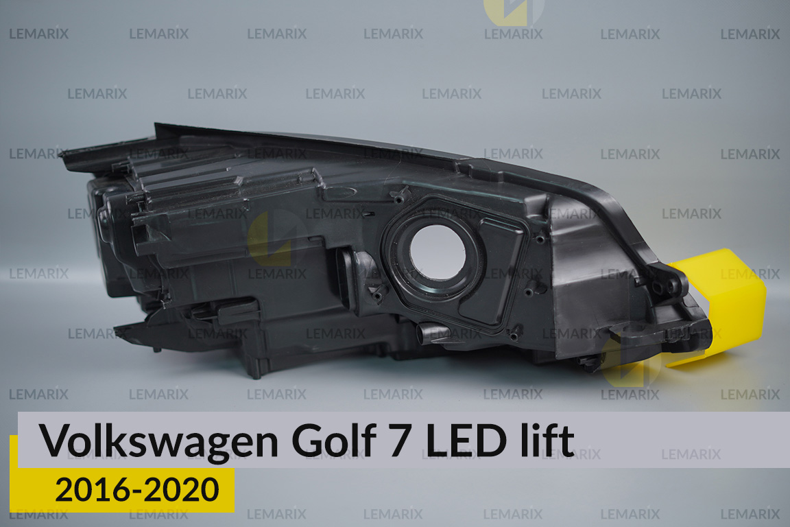 Корпус фари VW Volkswagen Golf 7 LED (2016-2020) рест лівий